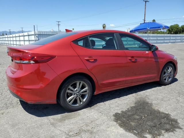 HYUNDAI ELANTRA SE 2018 red  gas 5NPD84LF3JH296332 photo #4