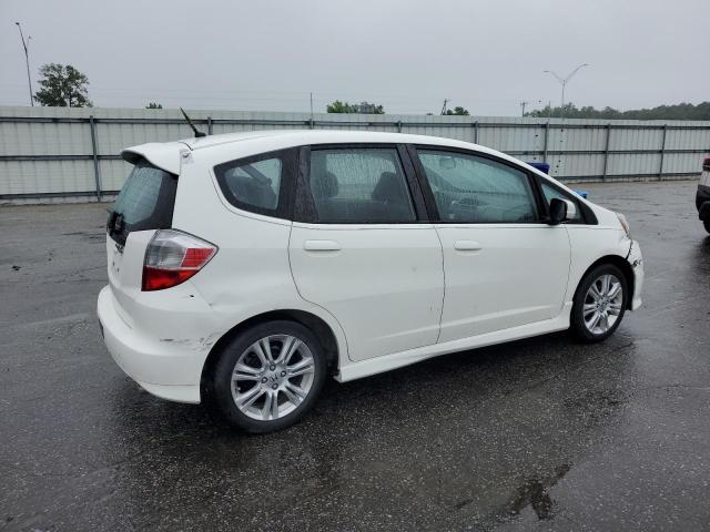 HONDA FIT SPORT 2009 white  gas JHMGE87489C007179 photo #4