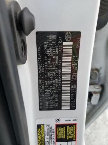 2021 TOYOTA CAMRY XSE - 4T1K61AKXMU511741