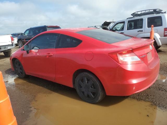 HONDA CIVIC LX 2012 red  gas 2HGFG3B52CH524929 photo #3