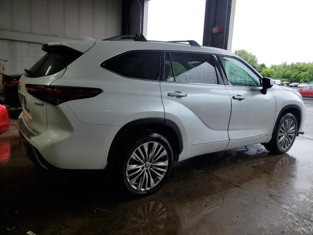 Vin: 5tdebrch7ns094856, lot: 58154395, toyota highlander hybrid platinum 20223