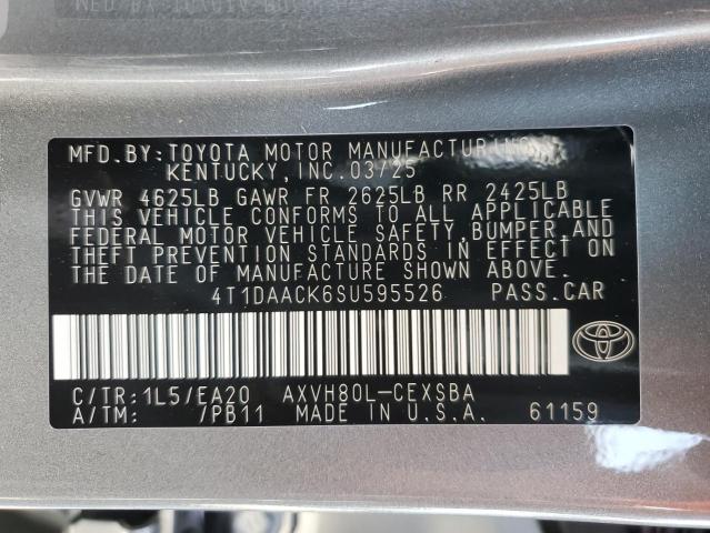 2025 TOYOTA CAMRY XSE - 4T1DAACK6SU595526