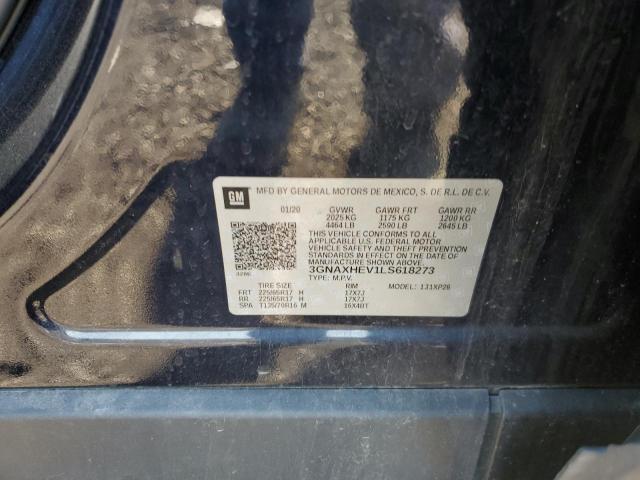 2020 CHEVROLET EQUINOX LS - 3GNAXHEV1LS618273