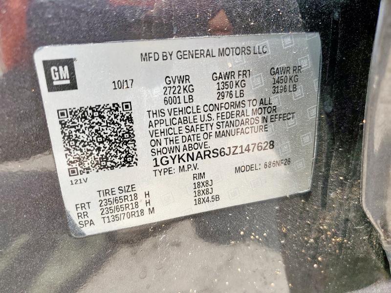 2018 CADILLAC XT5 - 1GYKNARS6JZ147628