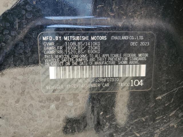 2024 MITSUBISHI MIRAGE G4 - ML32FUFJ2RHF07310