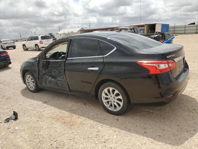 NISSAN SENTRA S 2019 black  gas 3N1AB7AP9KY411928 photo #3