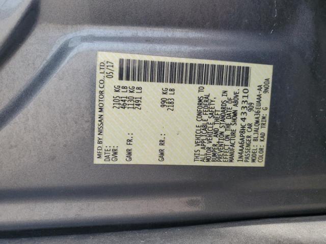 2017 NISSAN MAXIMA 3.5 - 1N4AA6AP8HC433310