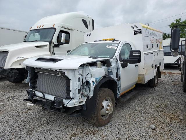 CHEVROLET SILVERADO 2024 white  gas 1GB3WRE78RF399437 photo #1