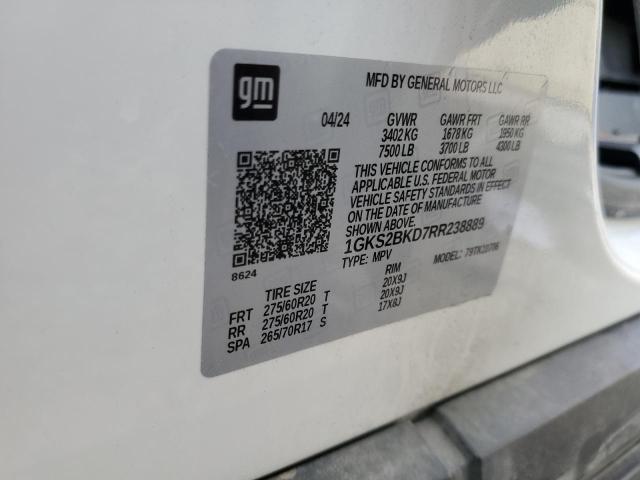 2024 GMC YUKON SLT 1GKS2BKD7RR238889