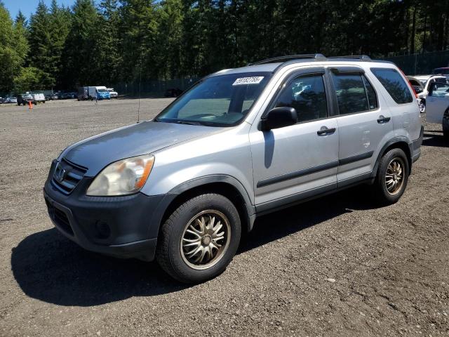 HONDA CR-V LX 2006 silver  gas JHLRD68546C003234 photo #1