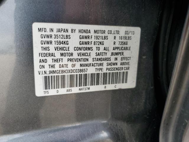 2015 HONDA FIT JHMGE8H3XDC038657