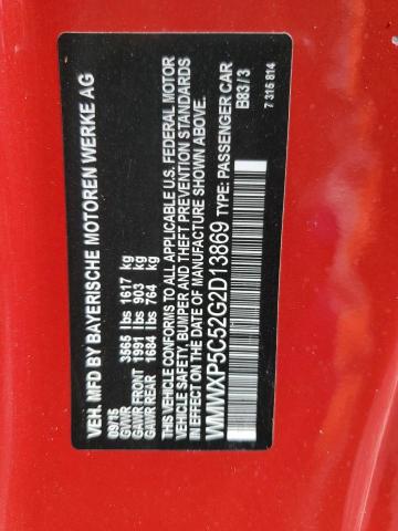 2016 MINI COOPER WMWXP5C52G2D13869
