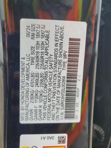 2025 HONDA CR-V EXL 5J6RS3H70SL002864