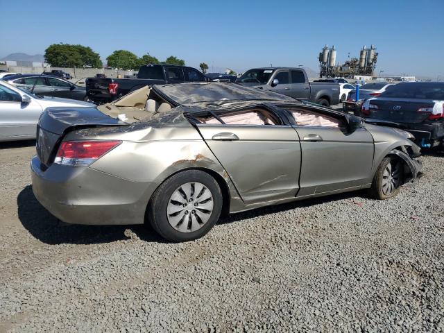 HONDA ACCORD LX 2008 gold  gas JHMCP26378C049856 photo #4