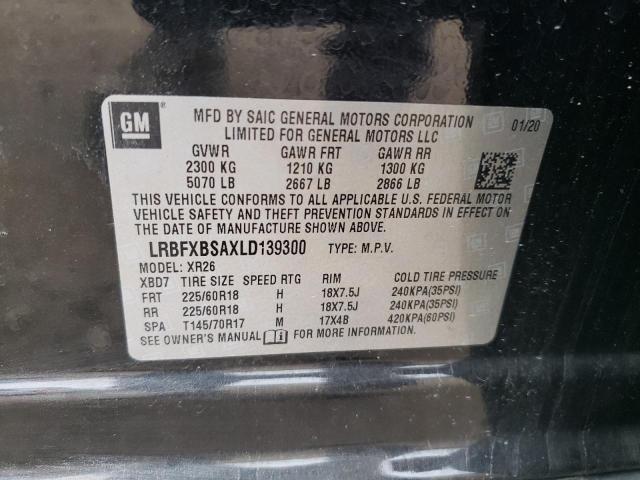2020 BUICK ENVISION P LRBFXBSAXLD139300