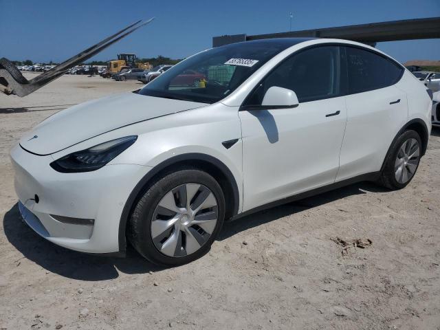 Vin: 7saygdeexnf429538, lot: 55765335, tesla model y 2022 img_1