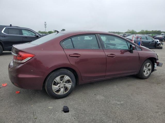 Vin: 19xfb2f55fe277908, lot: 59077815, honda civic lx 20153
