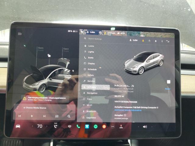 2020 TESLA MODEL 3 - 5YJ3E1EB9LF600228