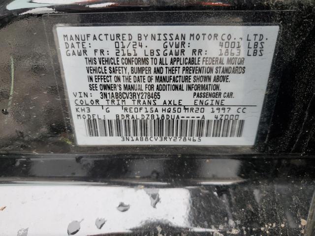 2024 NISSAN SENTRA SV - 3N1AB8CV3RY278465