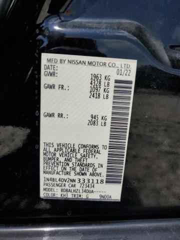 2022 NISSAN ALTIMA SV - 1N4BL4DV2NN333118