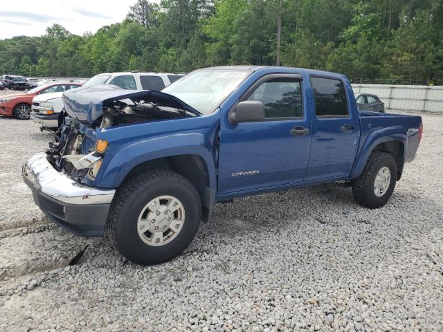 GMC CANYON 2005 blue  gas 1GTDS136658278279 photo #1
