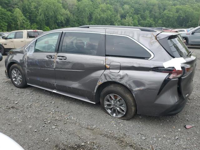 TOYOTA SIENNA XLE 2024 gray  Hybrid 5TDJSKFC8RS134633 photo #3