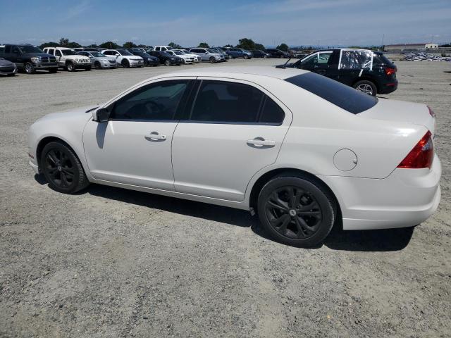 FORD FUSION SE 2012 white sedan 4d gas 3FAHP0HA9CR322819 photo #3