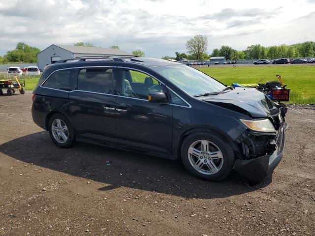 Vin: 5fnrl5h90bb048875, lot: 57210265, honda odyssey touring 20114