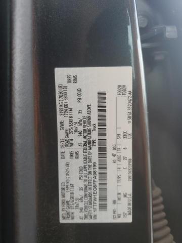 2015 FORD F150 SUPER - 1FTFW1EG6FFA98199