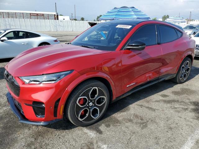FORD MUSTANG MA 2023 red  electric 3FMTK4SX1PMA57884 photo #1