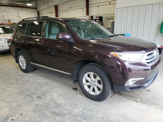 Vin: 5tdbk3ehxds231154, lot: 54899435, toyota highlander base 20134