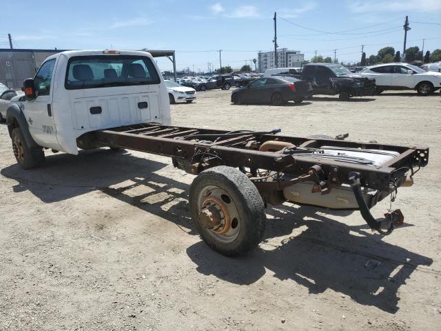 FORD F550 SUPER 2012 white chassis diesel 1FDUF5GT4CEB08153 photo #3