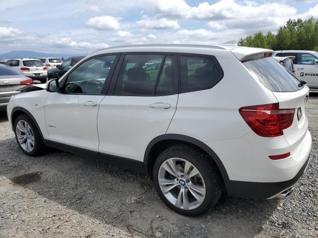 Vin: 5uxwx9c54g0d91568, lot: 58381665, bmw x3 xdrive28i 20162