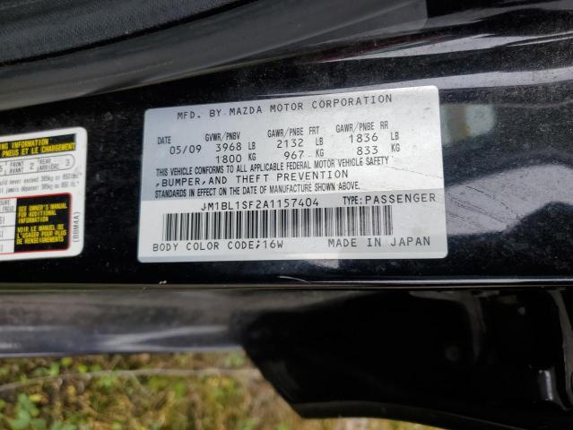 2010 MAZDA 3 I - JM1BL1SF2A1157404