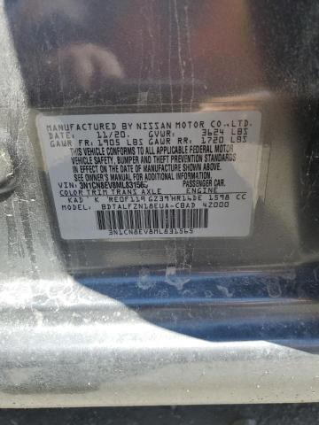 2021 NISSAN VERSA SV - 3N1CN8EV8ML831565