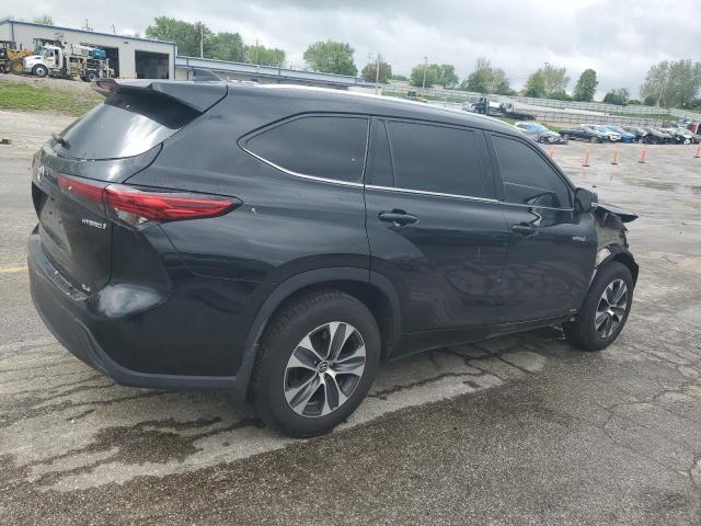 Vin: 5tdhbrch7ms067216, lot: 55060955, toyota highlander hybrid xle 20213