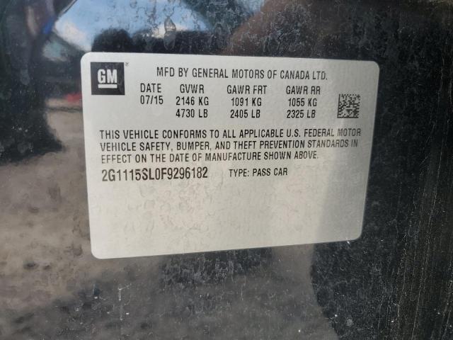 2015 CHEVROLET IMPALA LT - 2G1115SL0F9296182