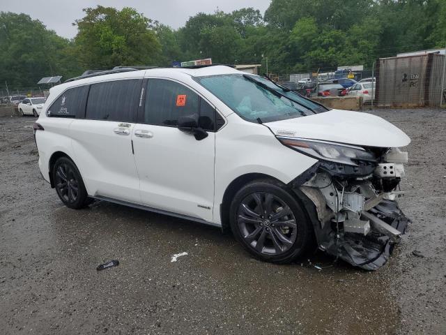 Vin: 5tddrkec1ms068431, lot: 56538865, toyota sienna xse 20214