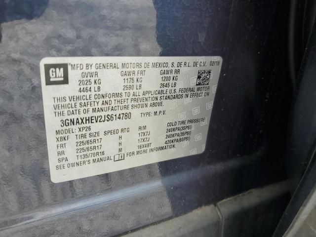 2018 CHEVROLET EQUINOX LS - 3GNAXHEV2JS614780