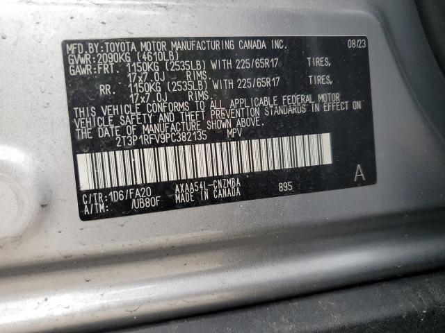 2023 TOYOTA RAV4 XLE - 2T3P1RFV9PC382135