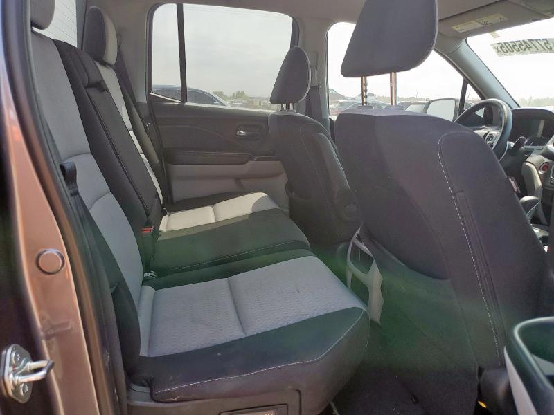 2017 HONDA RIDGELINE 5FPYK3F49HB031034