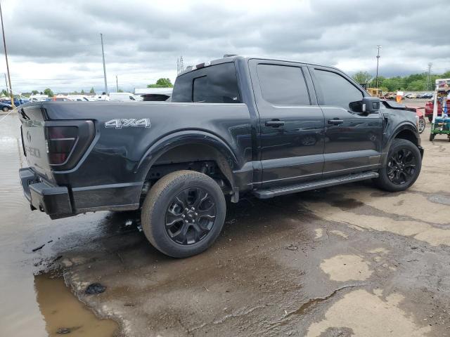 FORD F150 SUPER 2023 black  hybrid engine 1FTFW1ED0PFC85543 photo #4