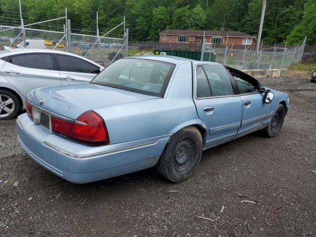 MERCURY GRAND MARQ 2000 blue sedan 4d gas 2MEFM74W5YX742265 photo #4