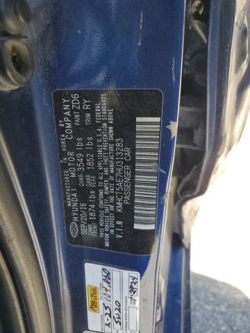 2017 HYUNDAI ACCENT SE - KMHCT5AE7HU313283