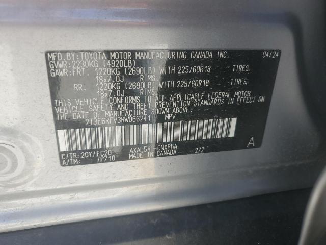 2024 TOYOTA RAV4 XSE - 2T3E6RFV3RW066241