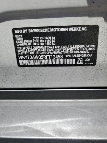 2024 BMW I4 EDRIVE WBY73AW05RFT13458