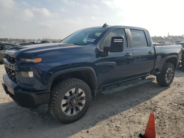 CHEVROLET SILVERADO 2022 blue  Gasoline 1GC4YME73NF359998 photo #1