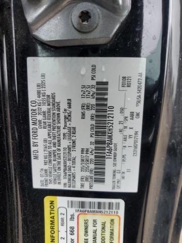 2017 FORD MUSTANG - 1FA6P8AMXH5212110