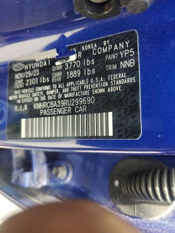 2024 HYUNDAI VENUE SEL KMHRC8A39RU299690