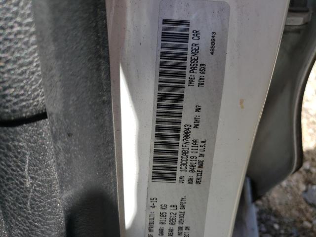 2015 CHRYSLER 200 LIMITE 1C3CCCAB1FN700843